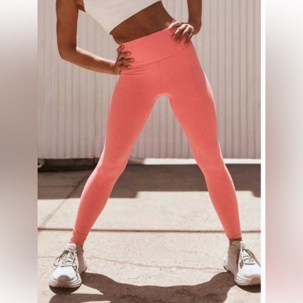 Free people movement never better 7/8 legging in coral medium